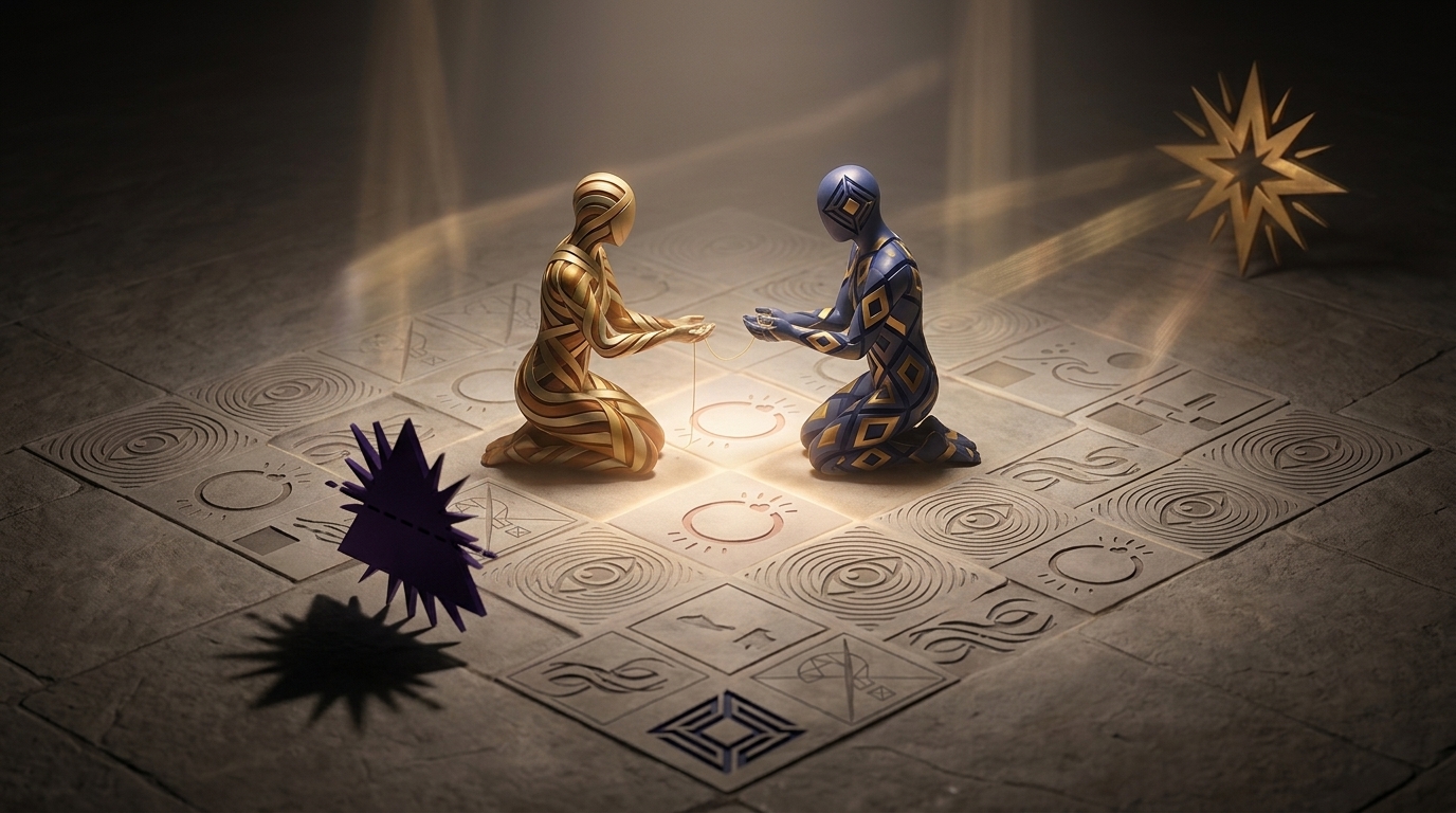 The Map Becomes a Prayer